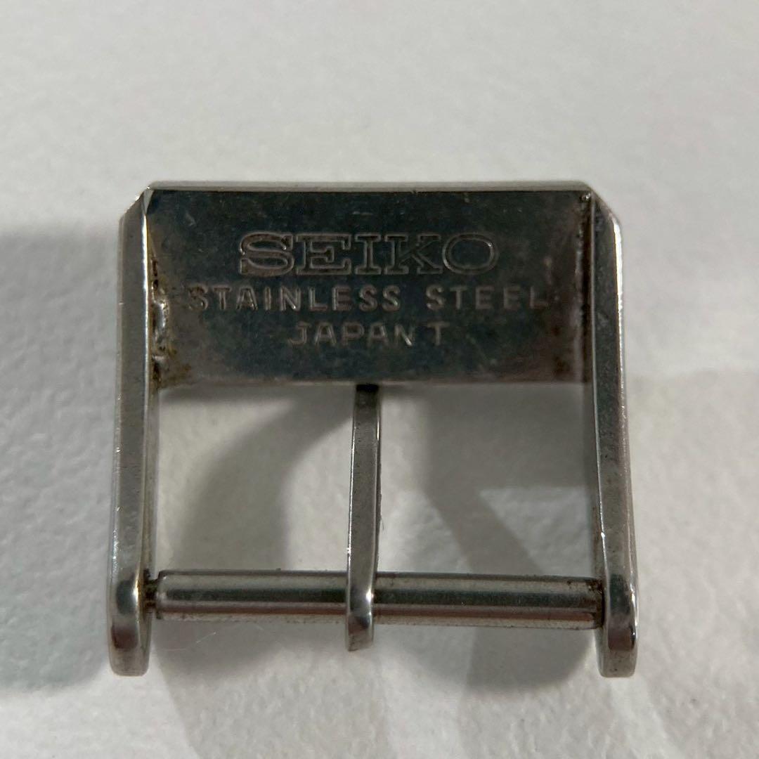 43 SEIKO セイコー 尾錠 15mm メンズ シルバー バックル レトロ