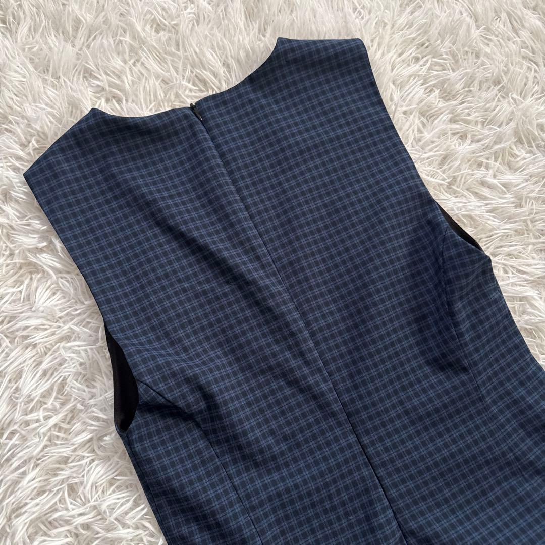 最終値下☆新品タグ付☆ Zara フリル付きチェック柄ショートワンピース