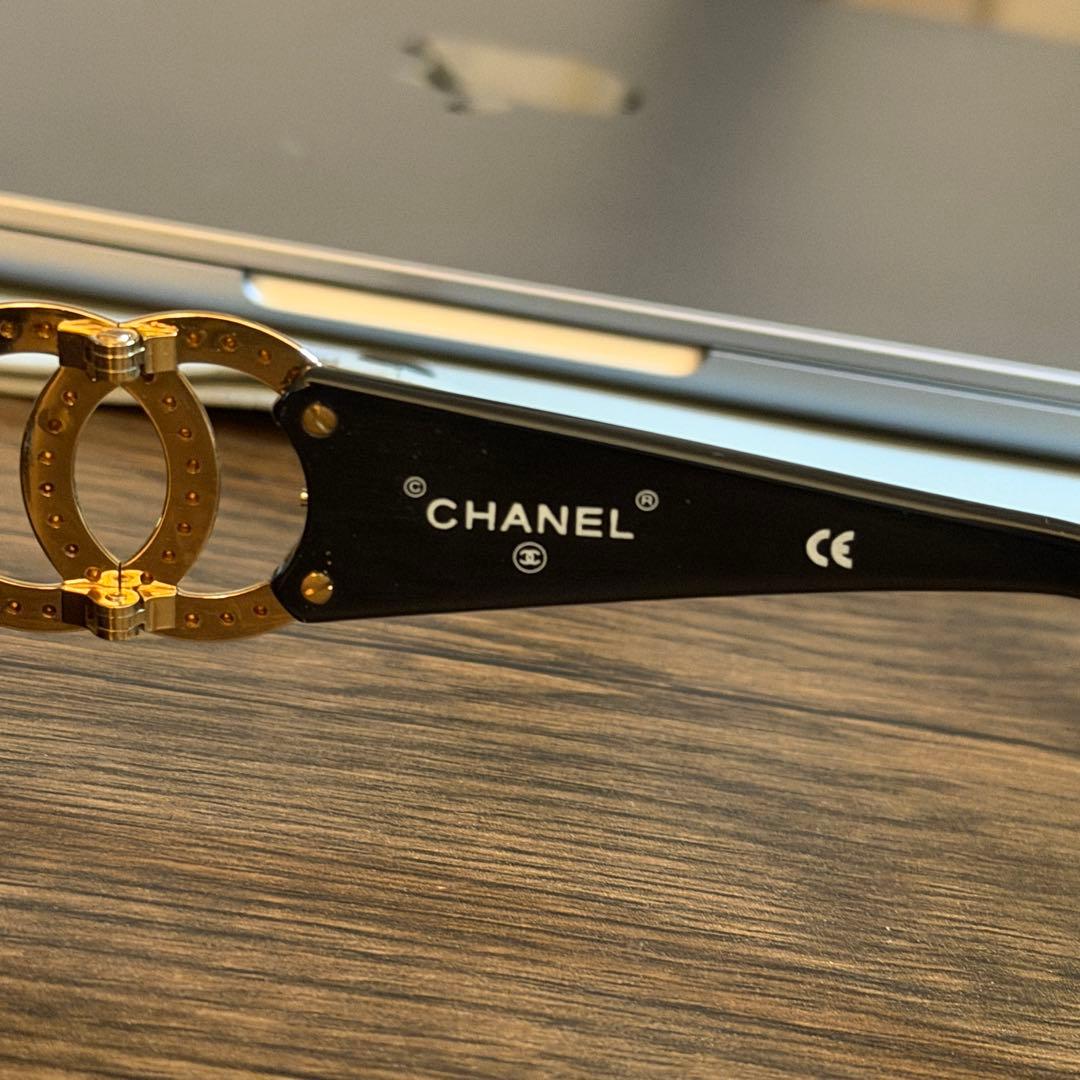 CHANEL ゴールド装飾 サングラス