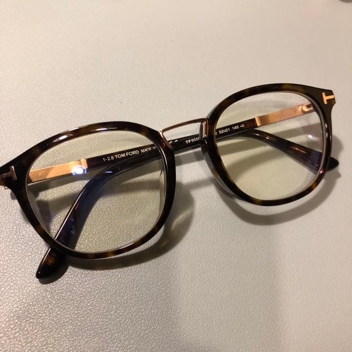 正規品 トムフォード TOM FORD 伊達メガネ サングラス　べっ甲