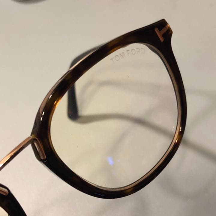 正規品 トムフォード TOM FORD 伊達メガネ サングラス　べっ甲