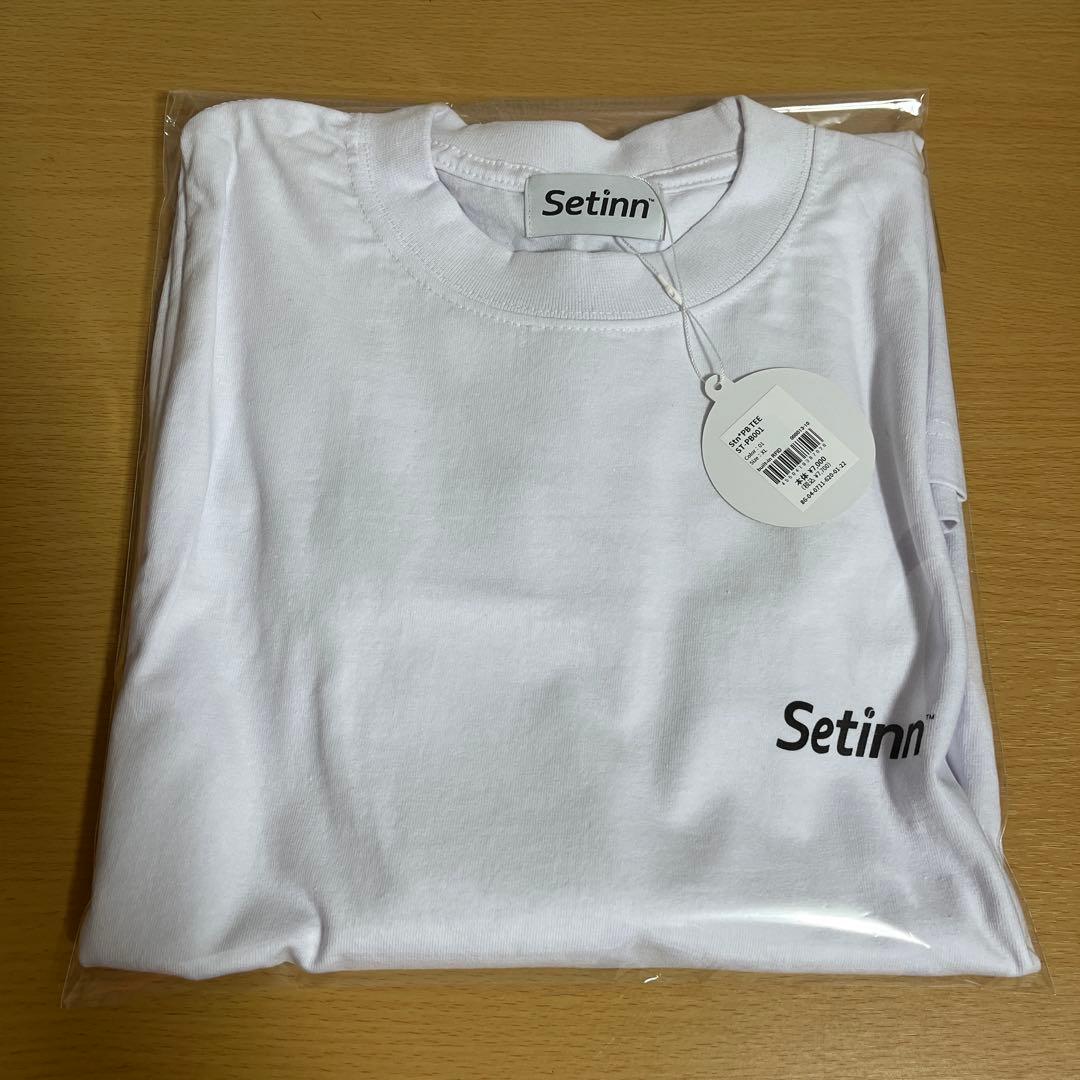 新品 paperboy ＆ Setinn Tシャツ 白 XL