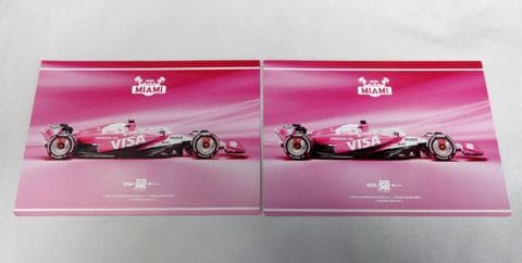 2025 VCARB ハジャ&ローソン マイアミGPドライバーカードセット