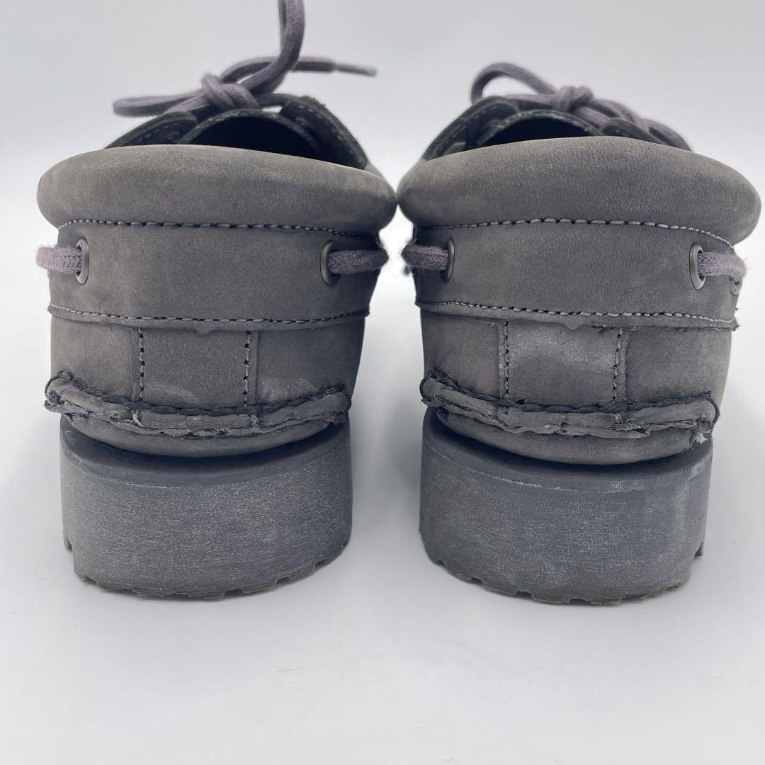 【極美品】Timberland 3eye（25.5）デッキシューズ　グレー