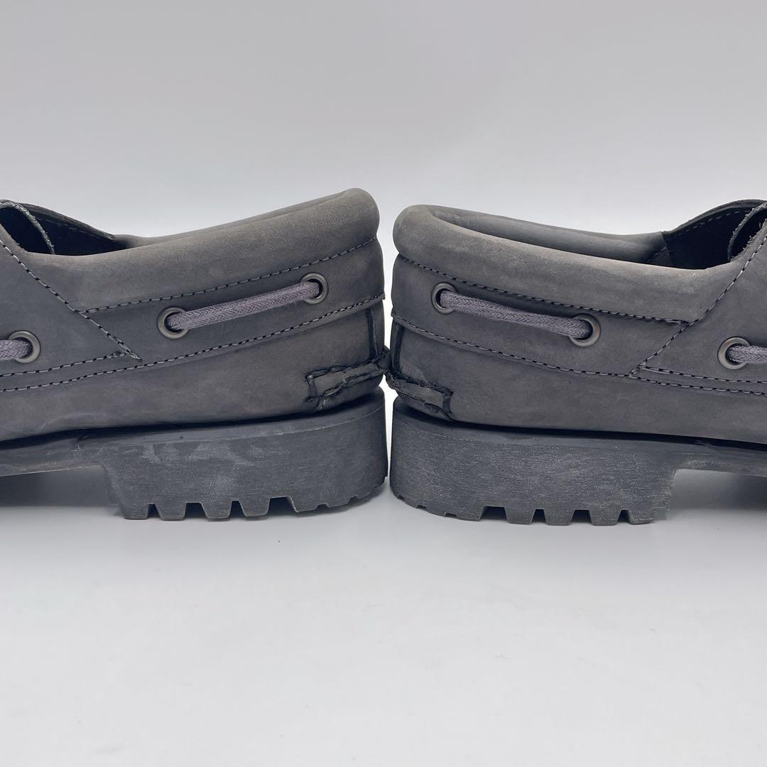 【極美品】Timberland 3eye（25.5）デッキシューズ　グレー