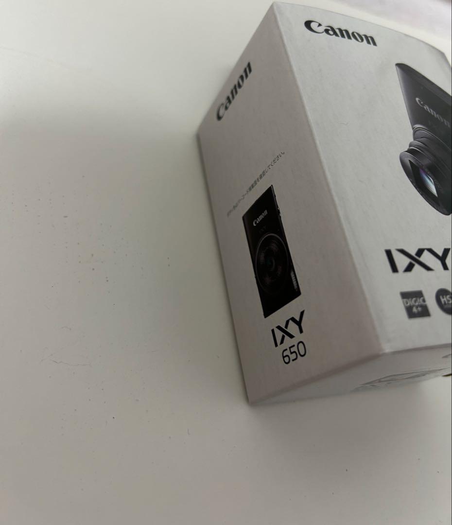 【新品・未開封】Canon IXY650 コンパクトデジタルカメラ ブラック