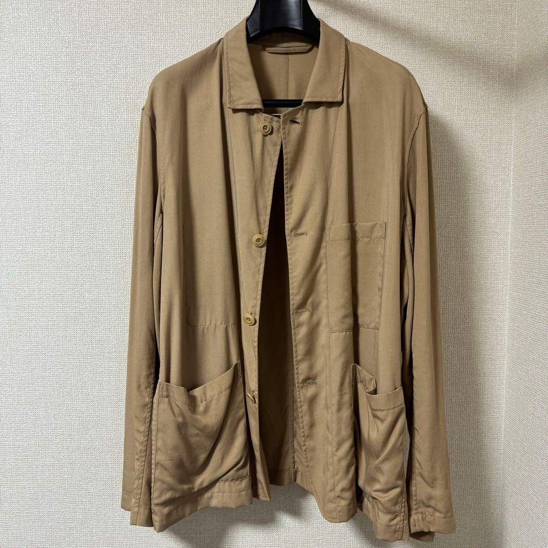 LEMAIRE ブルゾン ピンクベージュ 48サイズ テンセル