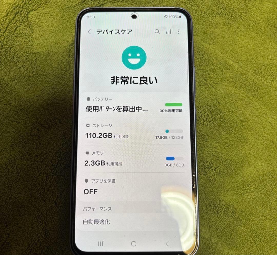 Samsung Galaxy A34 ラベンダー 本体