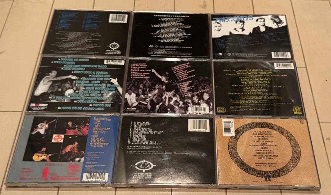 7 Seconds CD １６枚