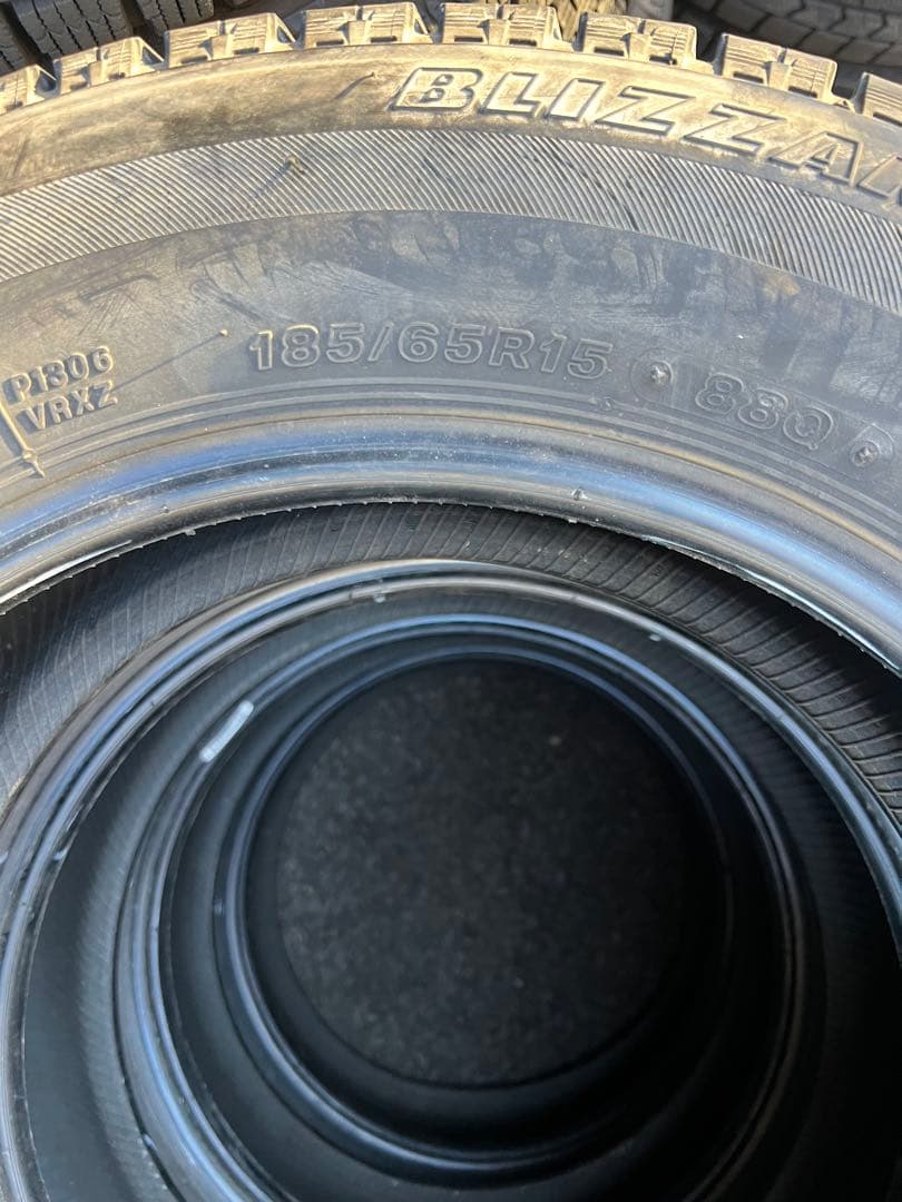 185/65R15, ブリヂストン,2020年,4本