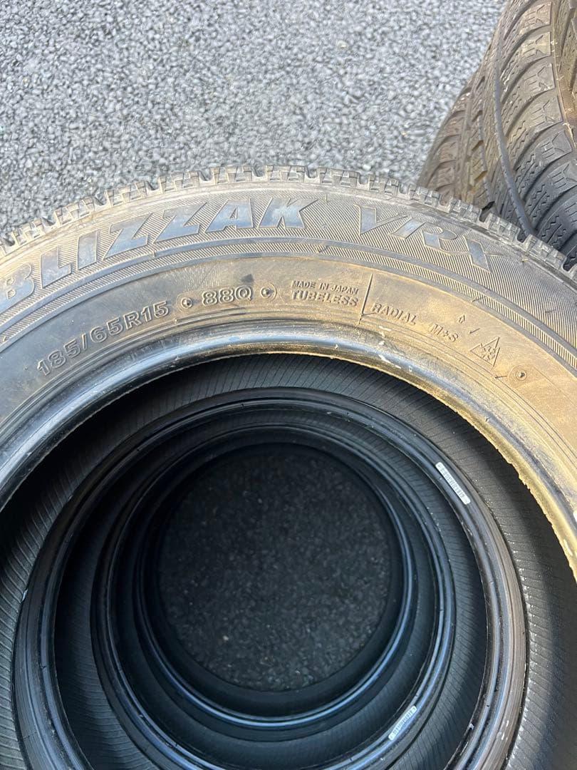 185/65R15, ブリヂストン,2020年,4本