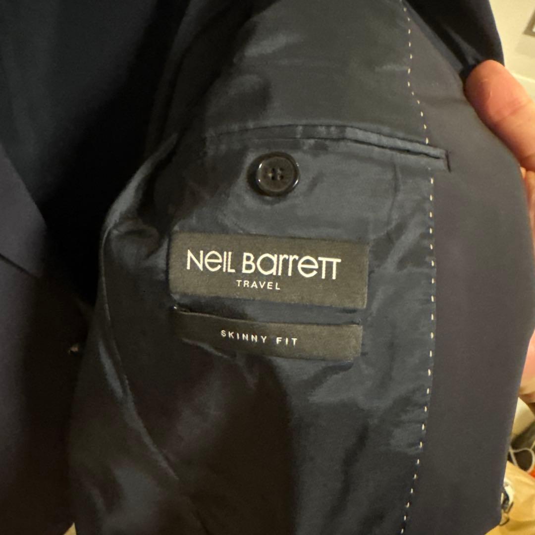 NEIL BARRETT TRAVEL スキニーフィット ビジネスジャケット