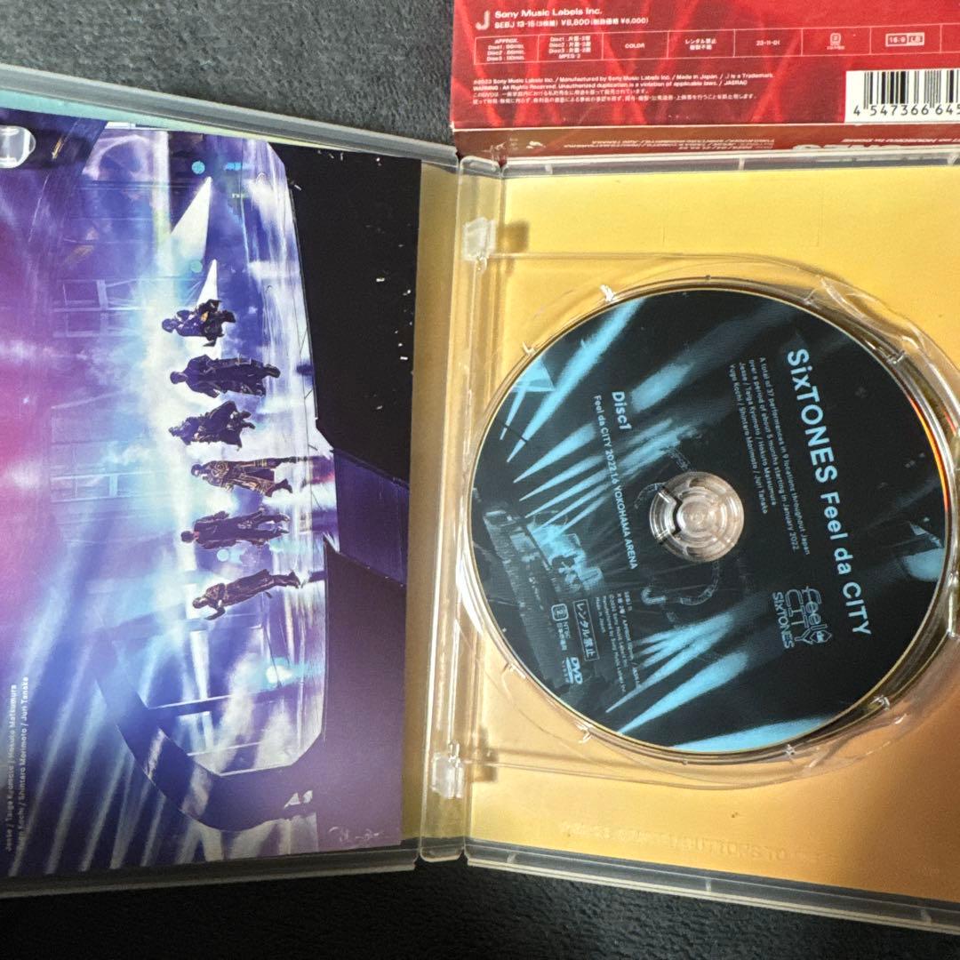 SixTONES/慣声の法則 VVS ON eST Feel da CITY