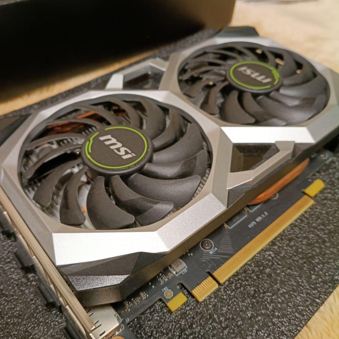 ② MSI GeForce GTX 1660 SUPER 6GB 化粧箱付き