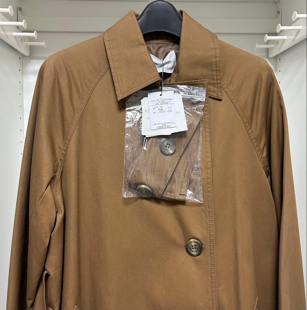 タグ付き新品♪ブラウン系ベージュ♪オペーク♪チノクロストレンチコート