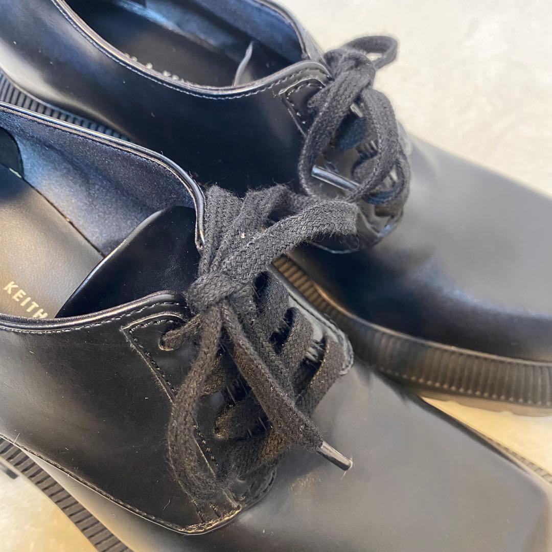 か*と様 ほぼ未使用✨ CHARLES & KEITH 厚底ローファー　ブーツ