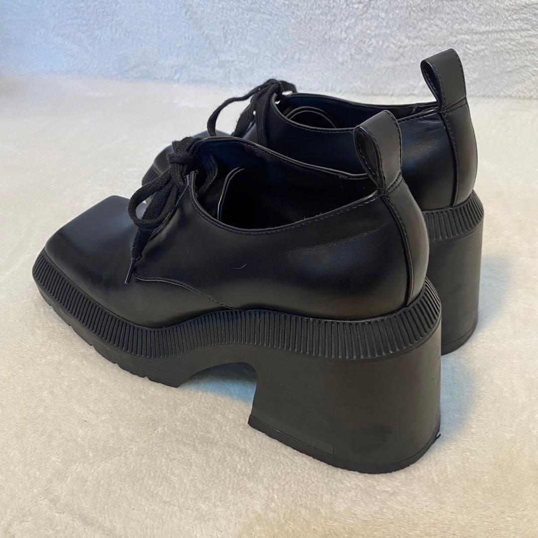 か*と様 ほぼ未使用✨ CHARLES & KEITH 厚底ローファー　ブーツ
