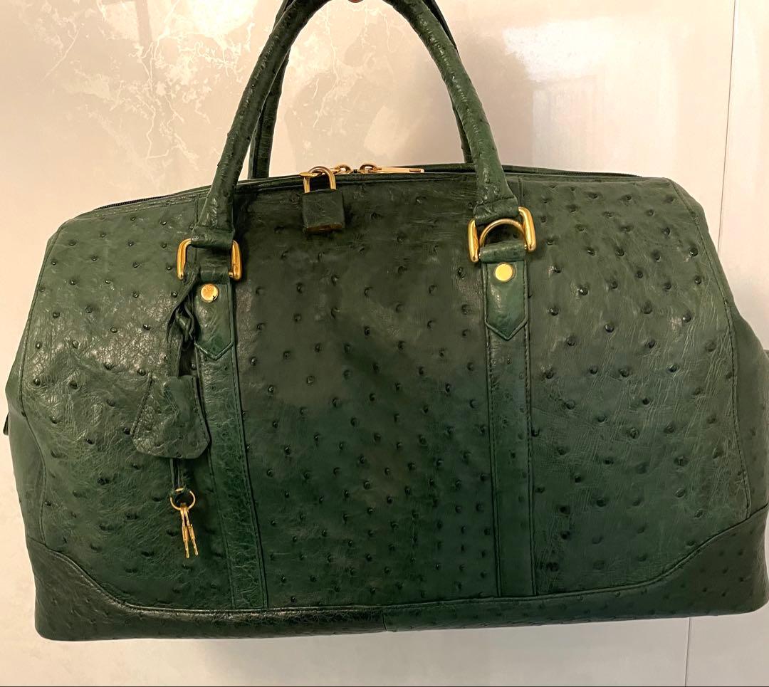 オーストリッチ　OSTRICH ボストンバッグ　トラベルバッグ