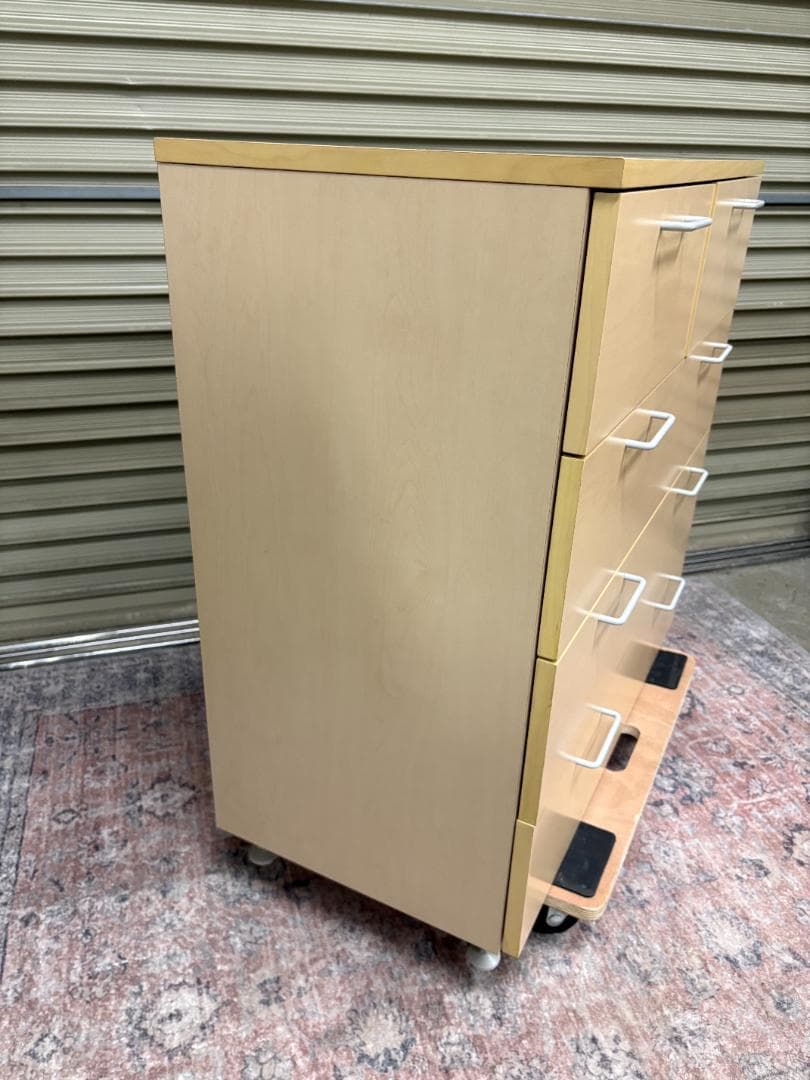 廃盤 無印良品 メープル材 チェスト 4段