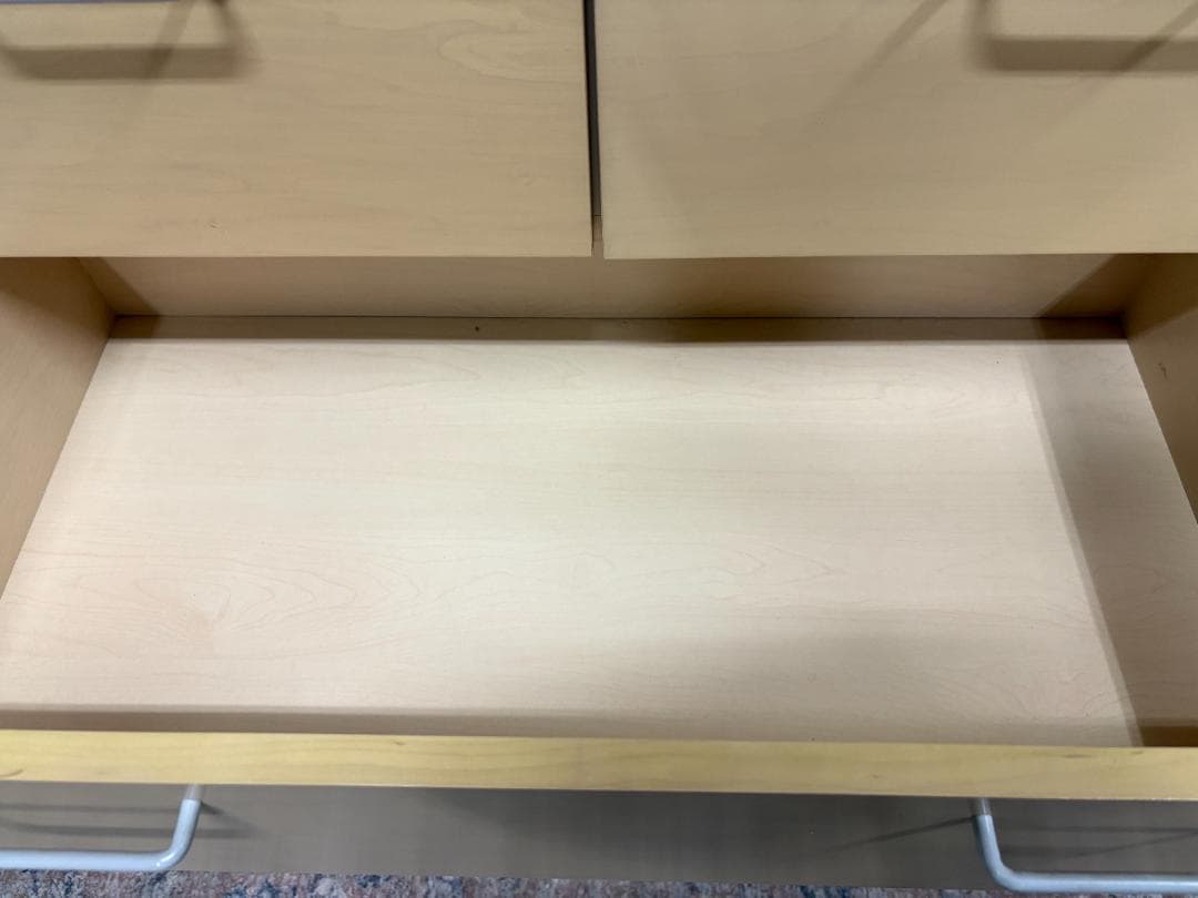 廃盤 無印良品 メープル材 チェスト 4段