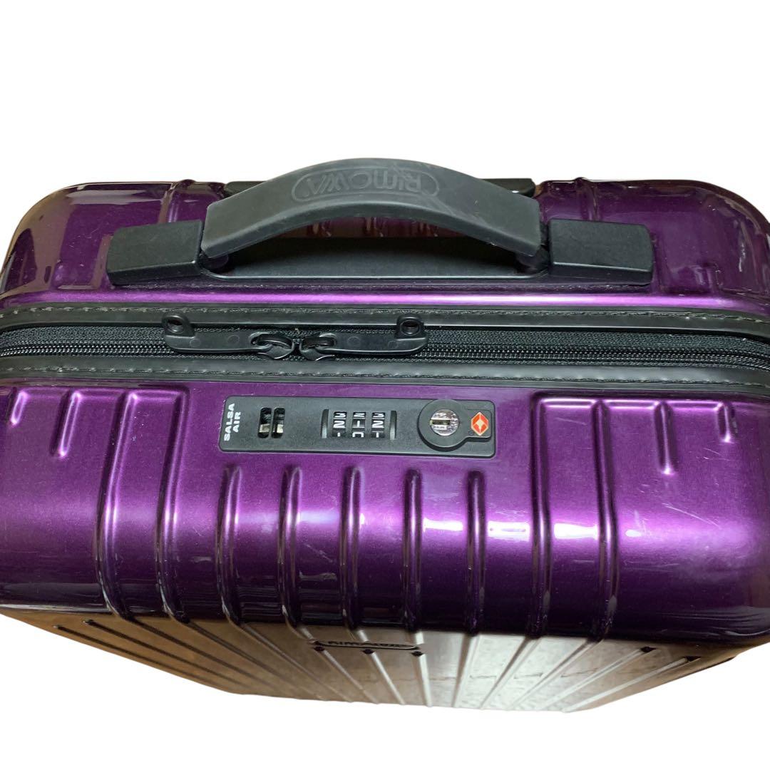 美品‼️RIMOWA リモワ サルサ 4輪キャリーケース 紫