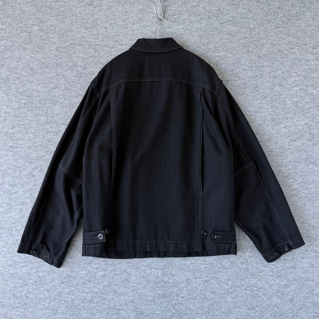 LEMAIRE BOXY JACKET BLACK S ボクシージャケット 黒