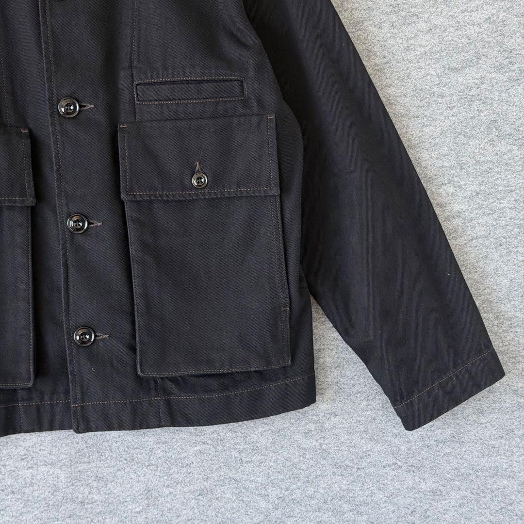 LEMAIRE BOXY JACKET BLACK S ボクシージャケット 黒
