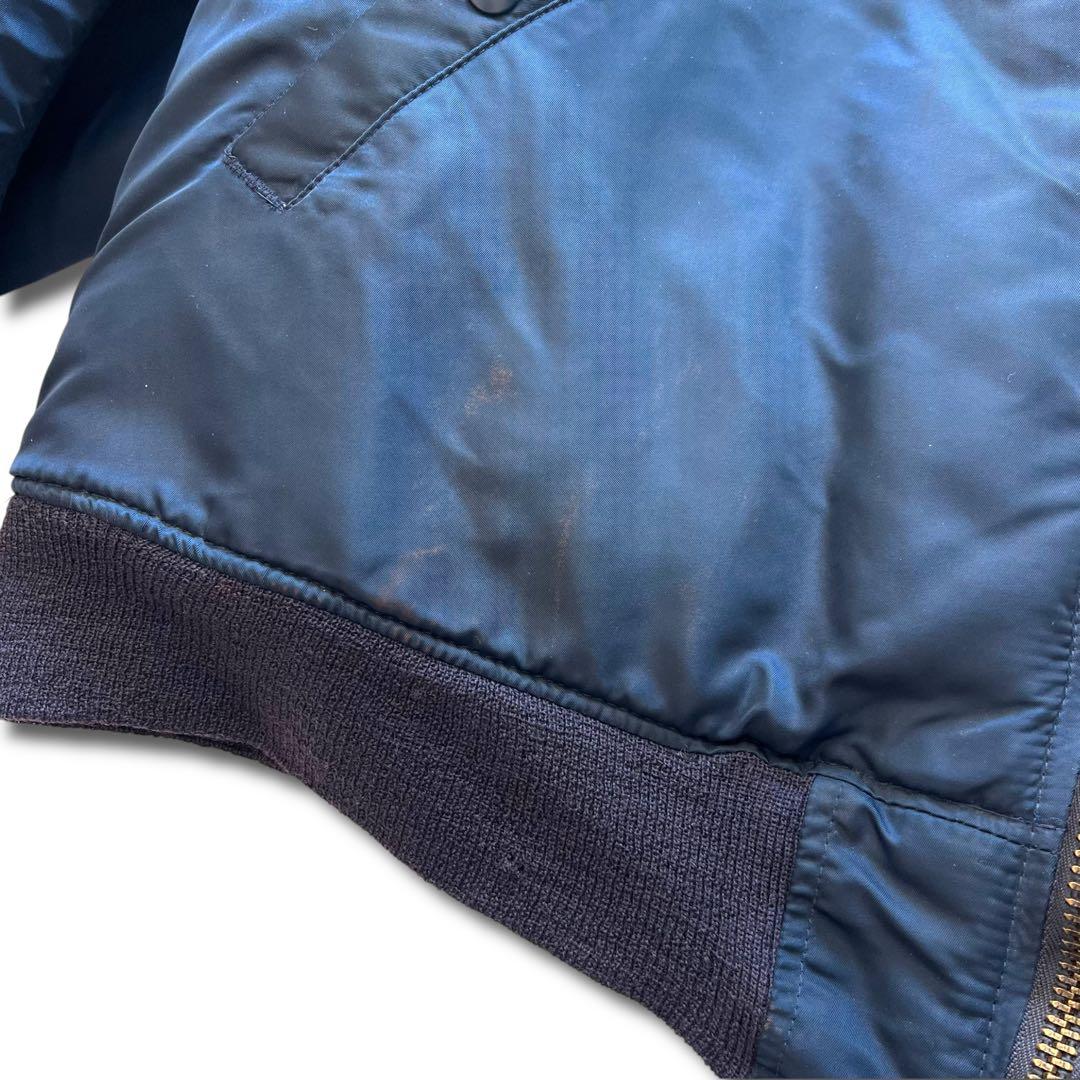 90s USA製 BRENTS SPORTS WEAR 社製 MA-1 XL