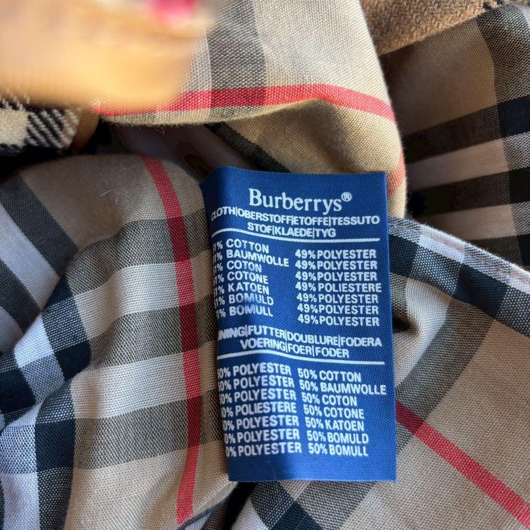 90s Burberrys' バーバリーズ　レディース　コート　チェック柄　古着