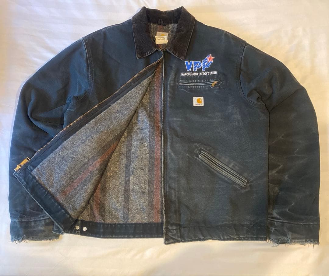 マ*ア様 90s Carhartt カーハートデトロイトジャケットUSA製