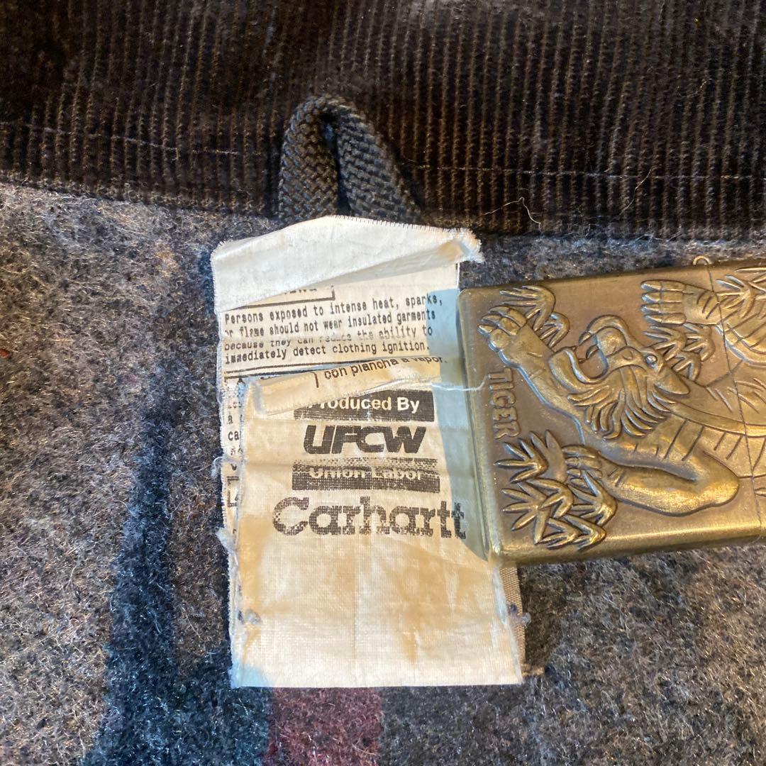 マ*ア様 90s Carhartt カーハートデトロイトジャケットUSA製