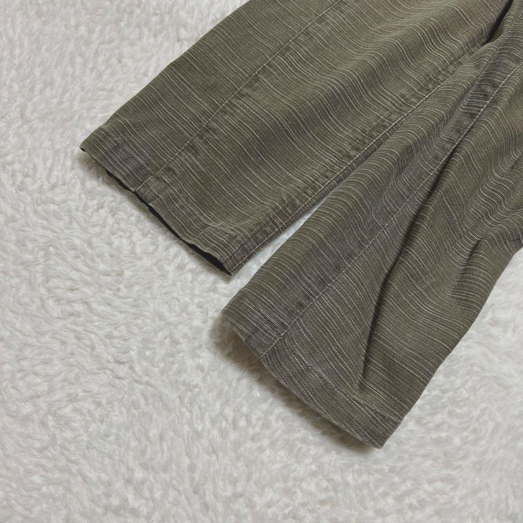セマンティックデザイン デニム ジャケット カバーオール グリーン系 M