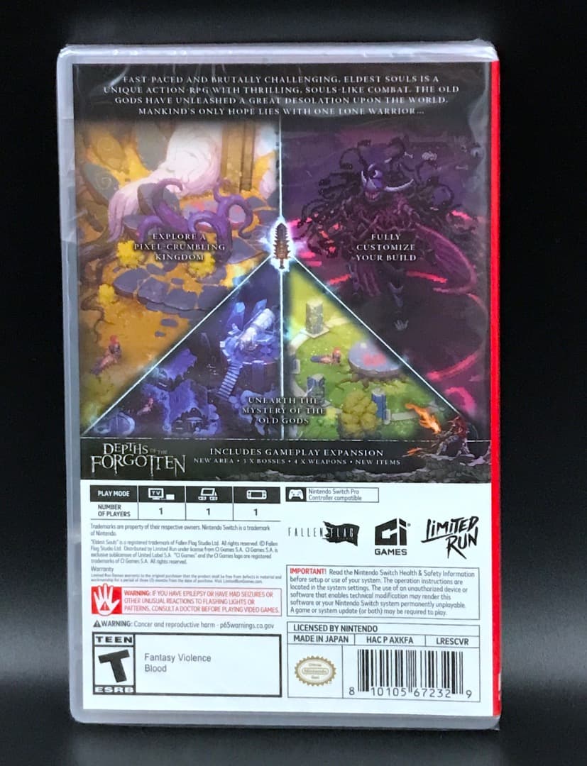 Eldest Souls Switch 新品未開封 エルデストソウル