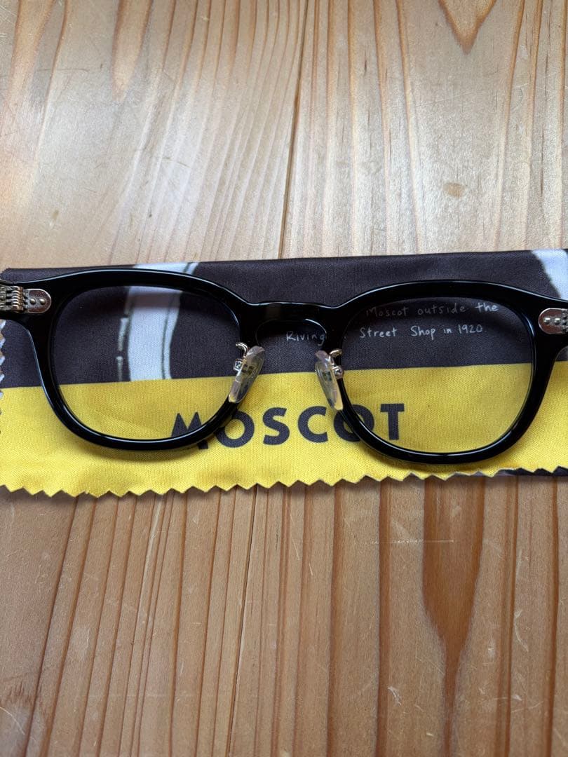 正規品 MOSCOT LEMTOSH 46 グレーレンズ レムトッシュ ＊度入り