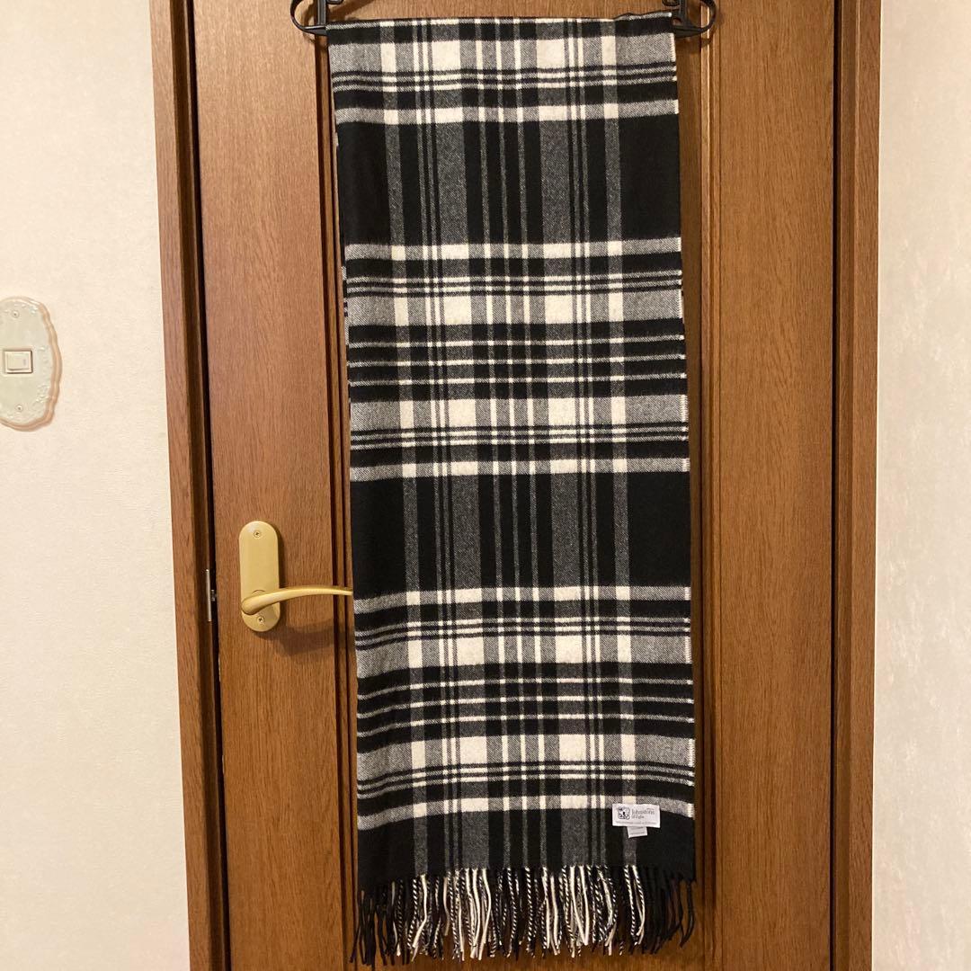 【新品未使用】Johnstons of Elginカシミヤ大判ストール