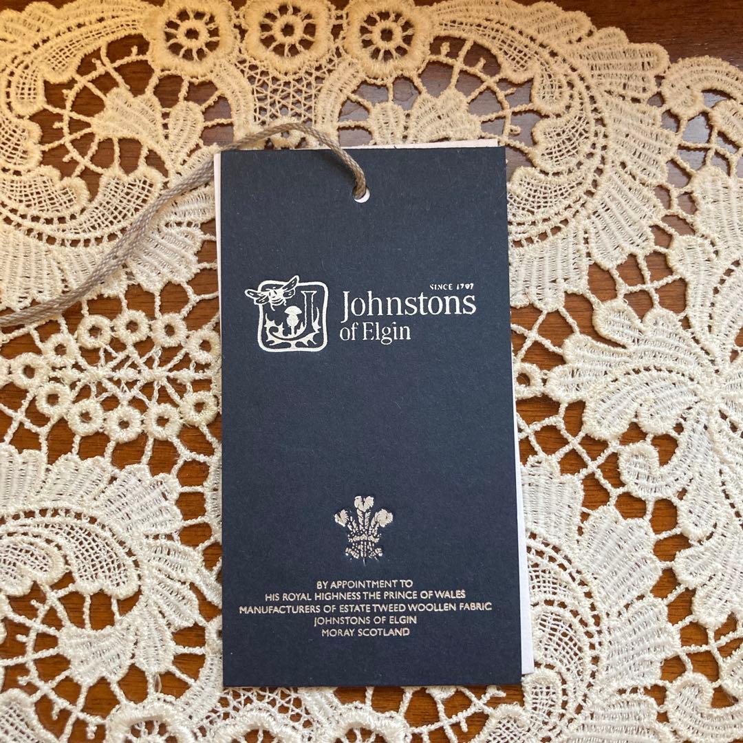 【新品未使用】Johnstons of Elginカシミヤ大判ストール