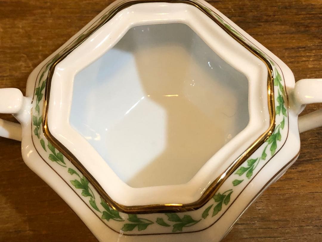 Demain ドマン 花柄ティーセット 陶磁器製 8点セット
