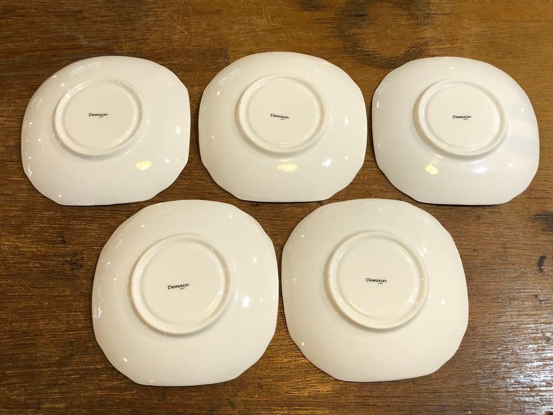 Demain ドマン 花柄ティーセット 陶磁器製 8点セット