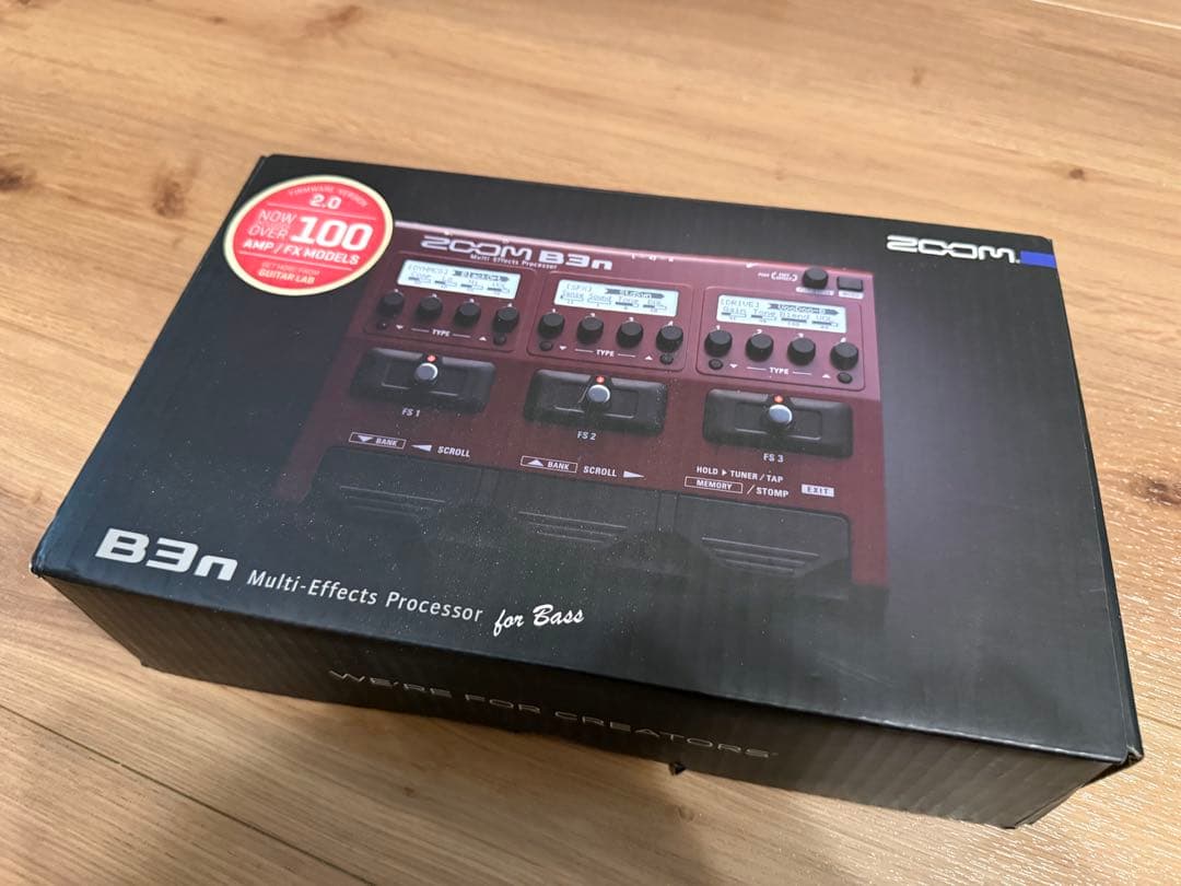 ZOOM B3n マルチエフェクトプロセッサー