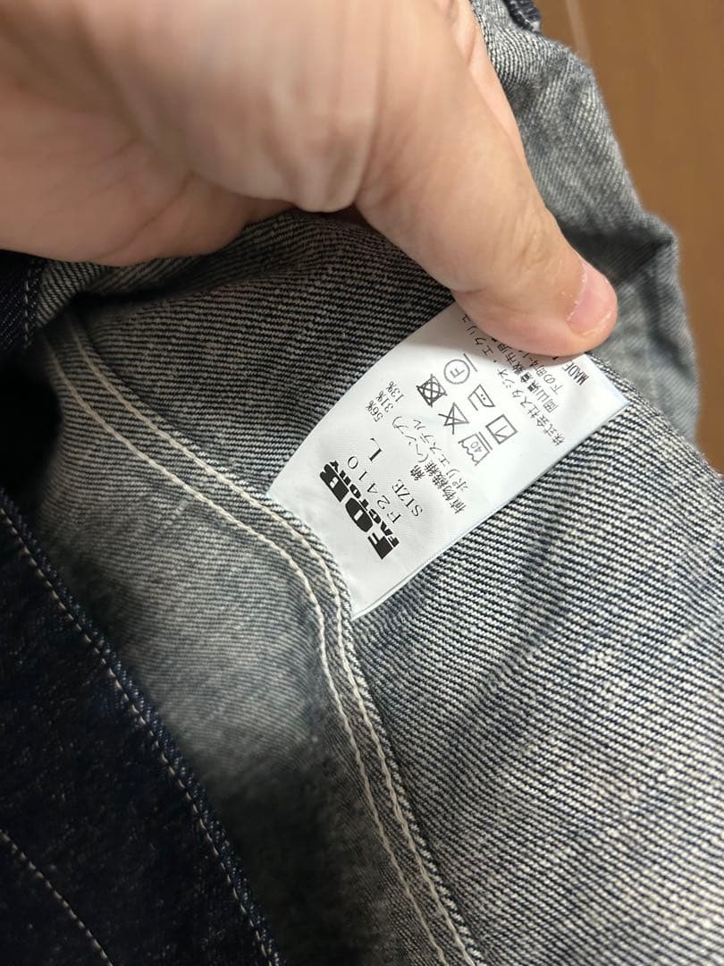 FOB FACTORY デニムカバーオール サイズ3