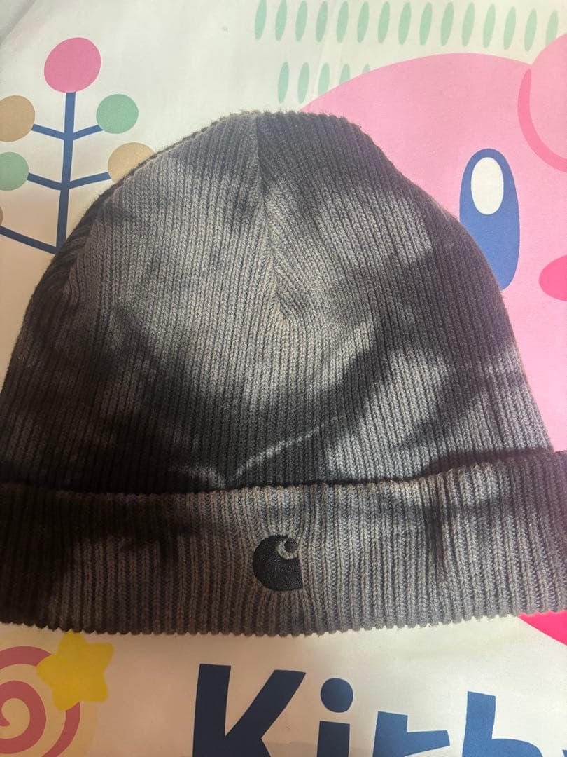 Carhartt Vista Beanie グレー・タイダイ ニット帽 ビーニー