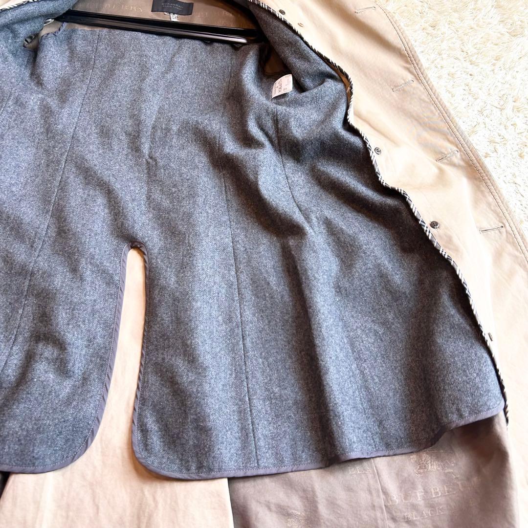 極美品✨️BURBERRY インナー付き トレンチコートノバチェック ホースロゴ