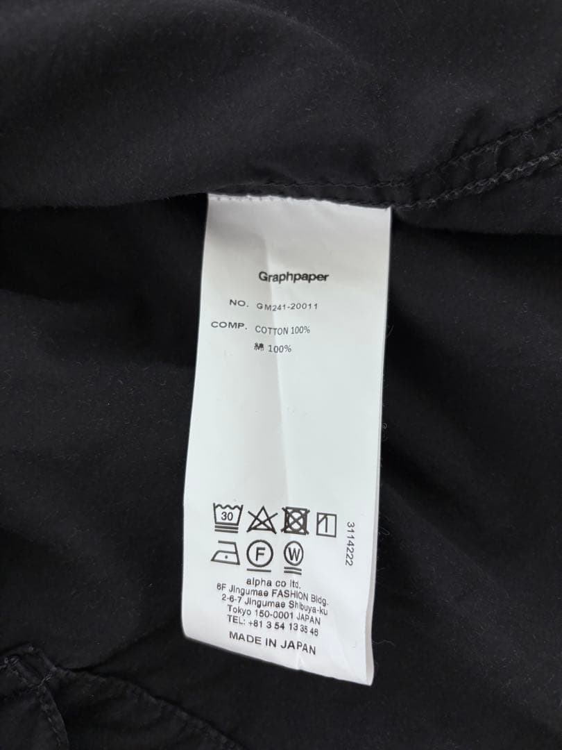 ジャケット・アウター Graphpaper GarmentDyed Typewriter Jacket