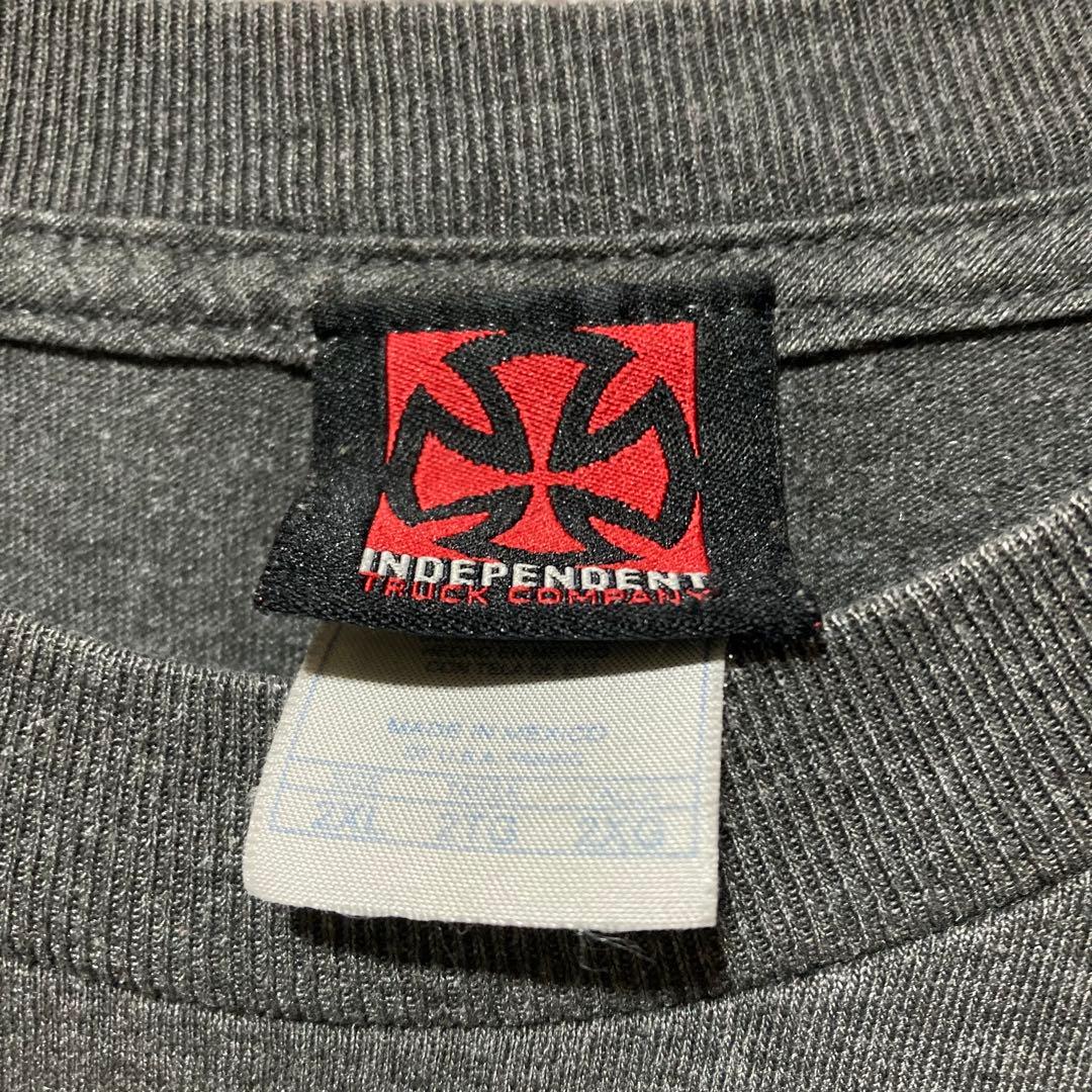 INDEPENDENT Tシャツ インディペンデント 2XL グレー XXL