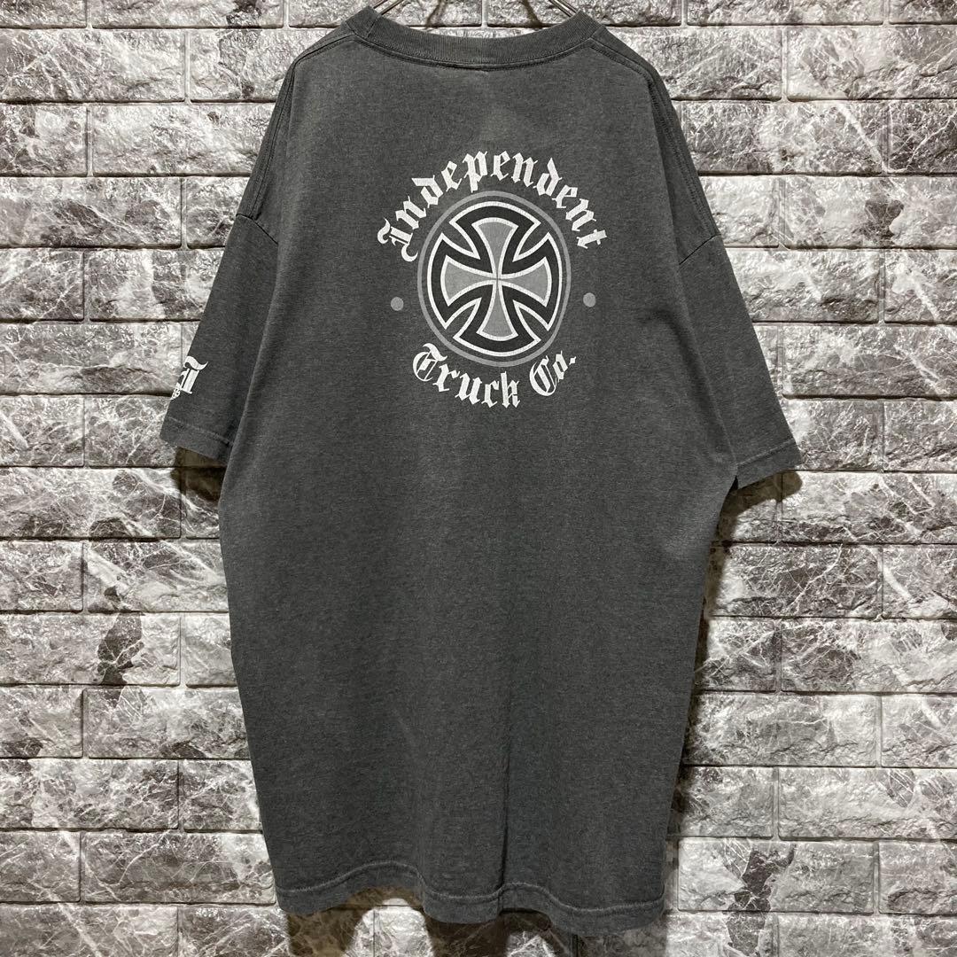 INDEPENDENT Tシャツ インディペンデント 2XL グレー XXL
