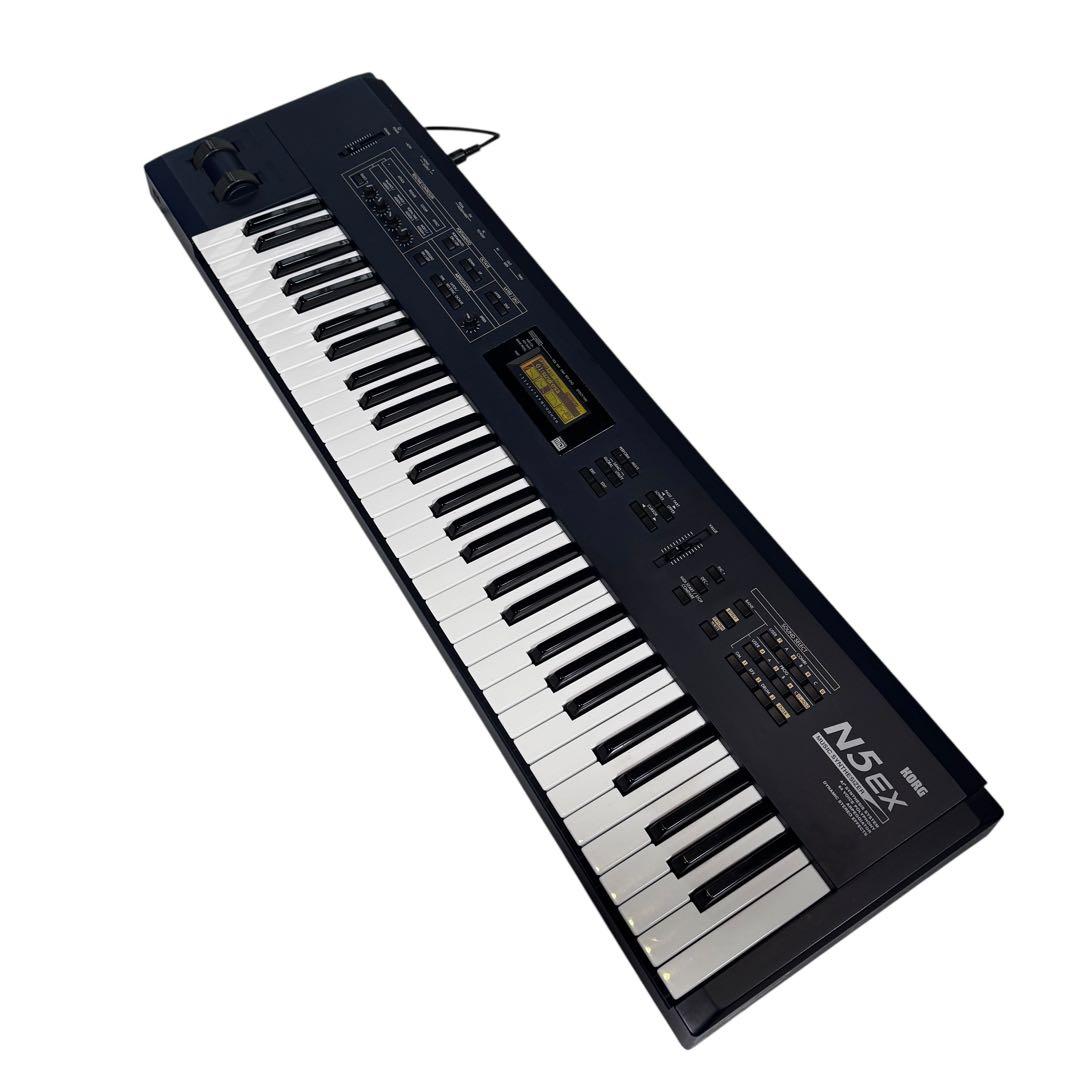 【美品】KORG N5EX シンセサイザー 電源アダプター付き