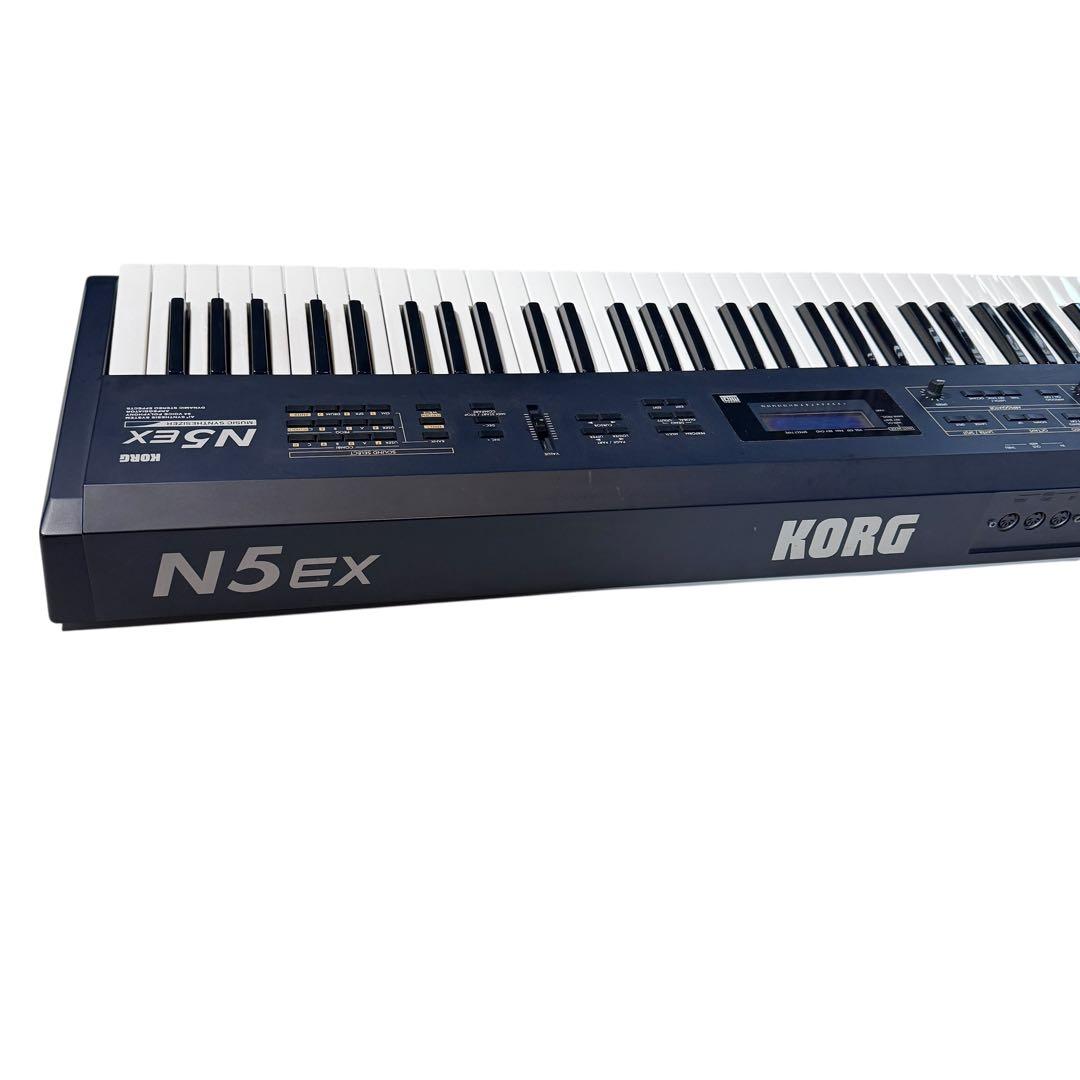 【美品】KORG N5EX シンセサイザー 電源アダプター付き