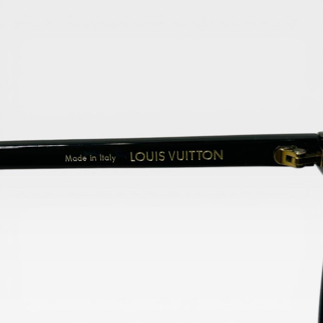 LOUIS VUITTON サングラス モノグラム LVロゴ ブラックゴールド