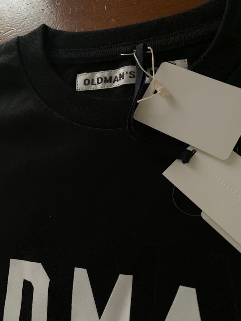 お値下げ　OLDMANS TAILOR ブラック Tシャツ 新品タグ付き