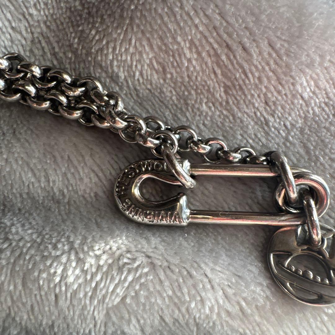 Vivienne Westwood チェーンネックレス セーフティピン